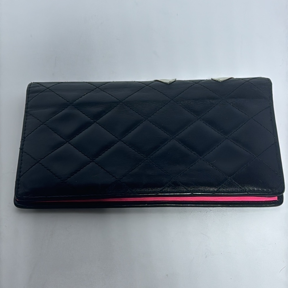AUTHENTIC CHANEL CAMBONE BI FOLD WALLET - Picture 3 of 8